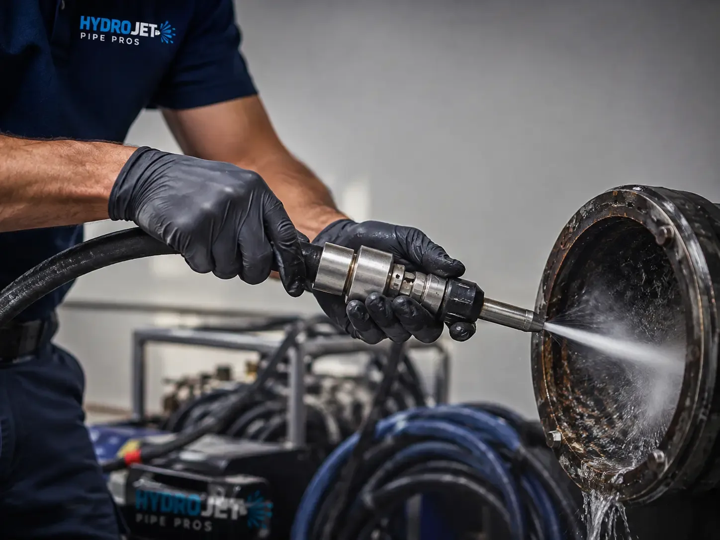 Hydro Jet Pipe Descaling in Solvang, CA